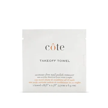 Côte TakeOff Towels - Non-Toxic Polish Remover Towelettes