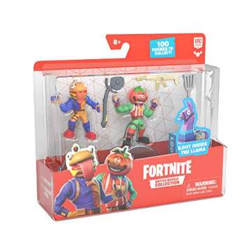 FORTNITE Battle Royale Collection: Tomatohead & Beef Boss - 2 Pack of Action Figures, Multicolor (63579)