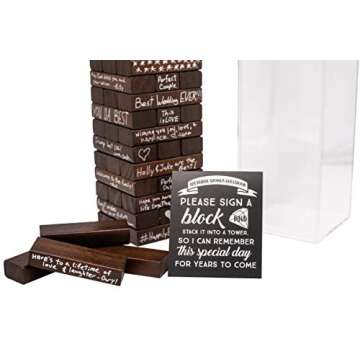 Unique Wedding Guestbook with Rustic Charm