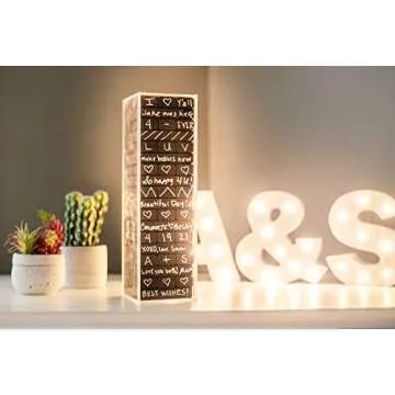 Unique Wedding Guestbook with Rustic Charm