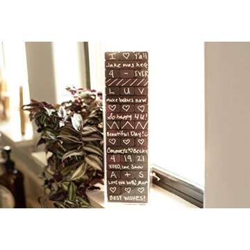 Unique Wedding Guestbook with Rustic Charm