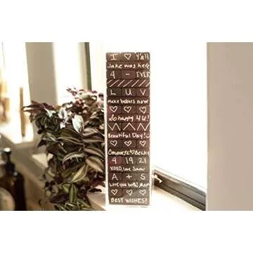 Unique Wedding Guestbook with Rustic Charm