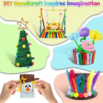 2000+ Pcs Arts and Crafts Supplies Kit for Kids