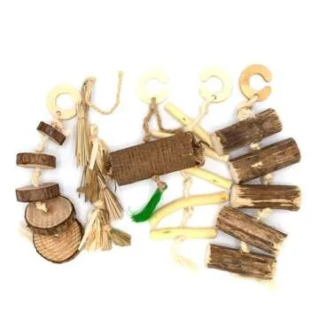 Oxbow Enriched Life Natural Dangly Party Pack - Small Pet Toy - Great for Guinea Pigs, Rabbits, and Other Small Animals
