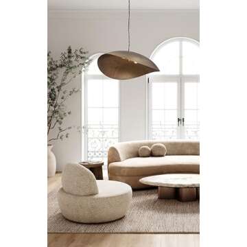 Canarm Ltd. Aurora Dual Light Hanging Fixture in Brass