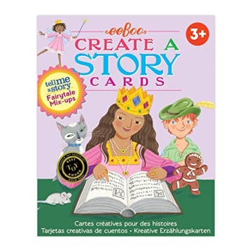 eeBoo Fairytale Mix Ups Create a Story Cards for Kids
