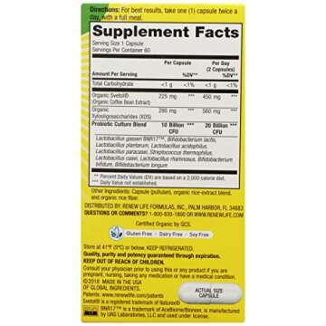 Renew Life Healthy Weight Probiotic - 60 Vegetarian Capsules
