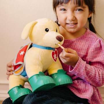 Melissa & Doug Ranger Dog Plush with Rescue Gear