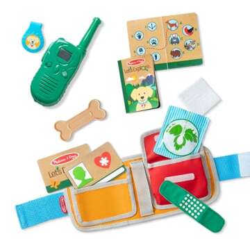 Melissa & Doug Ranger Dog Plush with Rescue Gear