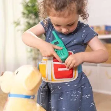 Melissa & Doug Ranger Dog Plush with Rescue Gear