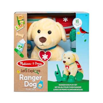 Melissa & Doug Ranger Dog Plush with Rescue Gear