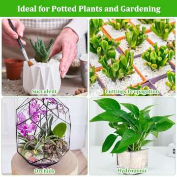 Legigo 10 Quarts Organic Horticultural Perlite for Plants Indoor- Natural Horticultural Soil Additive Conditioner Mix for Improves Drainage, Ventilation and Root Growth