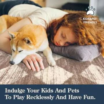 Lahome Moroccan Treills Runner Rug - 2x6 Beige Washable Rug Runner Carpet Runners for Hallway 6ft Non Skid, Checkered Long Kitchen Bathroom Non Skid Runner Rug for Bedroom Hallway Entryway