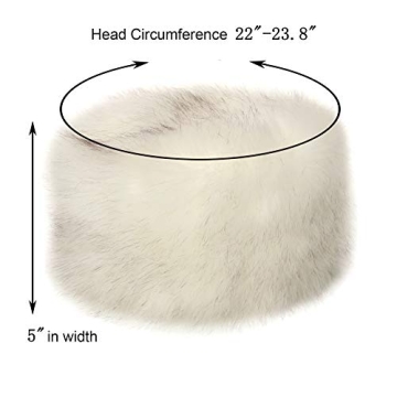 LA CARRIE Women's Cozy Faux Fur Winter Hat