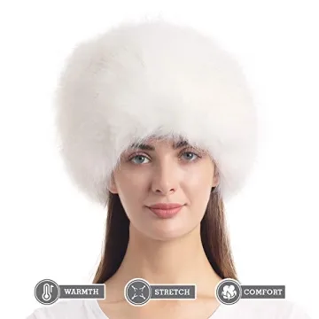 LA CARRIE Women's Cozy Faux Fur Winter Hat
