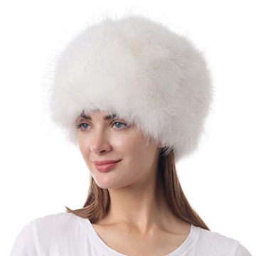 LA CARRIE Women's Cozy Faux Fur Winter Hat
