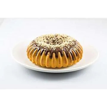 Silikomart Raggio Silicone Mold, Flexible Bundt Cake Pan with 3D Technology for Ribbed Detailing, Easily Unmolds, Oven, Microwave, Freezer and Dishwasher Safe, 51-3/4-Fluid Ounces