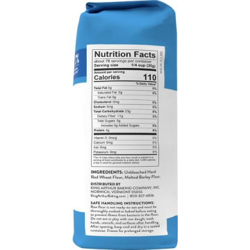 King Arthur Unbleached Bread Flour - High Protein for Artisan Baking