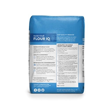 King Arthur Unbleached Bread Flour - High Protein for Artisan Baking