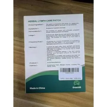 GreenHB Lymph Care Patch for Effective Lymphatic Drainage
