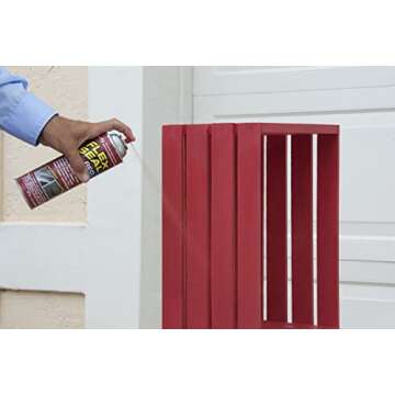 Flex Seal, 14 oz, 2-Pack, Red, Stop Leaks Instantly, Waterproof Rubber Spray On Sealant Coating, Perfect for Gutters, Wood, RV, Campers, Roof Repair, Skylights, Windows, and More