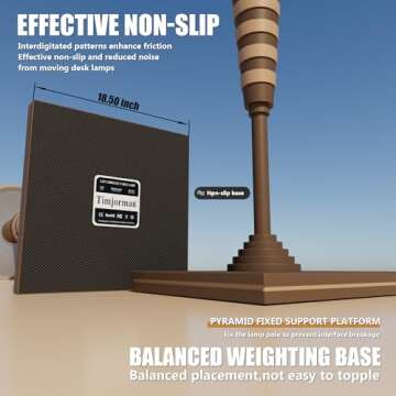 New Cordless Table/Desk Lamp, 8000mAh Rechargeable Battery Operated,Double Luminescence Dimming for Restaurant/Bedroom/Bars/Outdoor Party/Camping/Coffee Shop Night Light (Dark & Light Brown 1PACK)