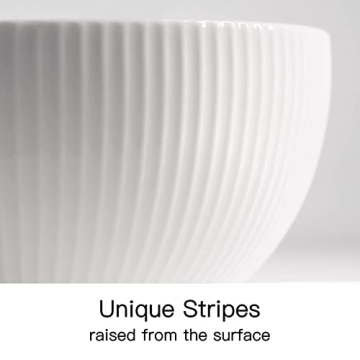 GetStar Cereal Bowls Set - Stylish & Versatile Ceramic Bowls