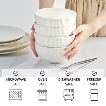 GetStar Cereal Bowls Set - Stylish & Versatile Ceramic Bowls