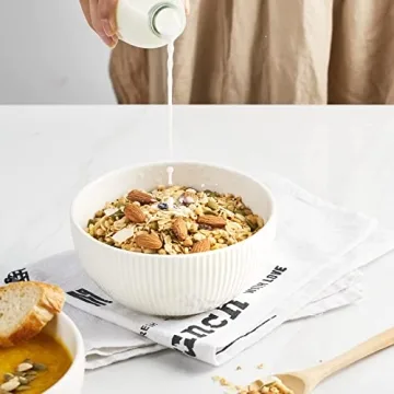 GetStar Cereal Bowls Set - Stylish & Versatile Ceramic Bowls