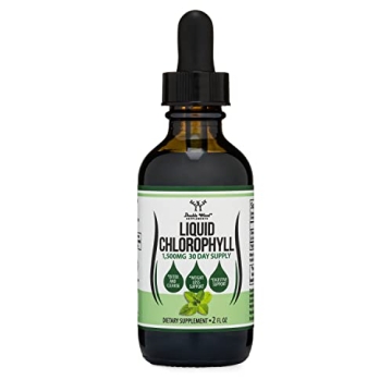 Peppermint Liquid Chlorophyll Drops for Skin and Wellness