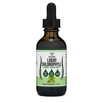 Peppermint Liquid Chlorophyll Drops for Skin and Wellness