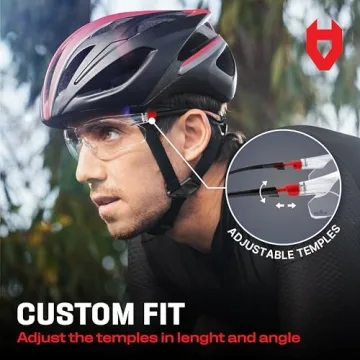 NoCry Clear Safety Glasses - Anti-Fog & UV Protection