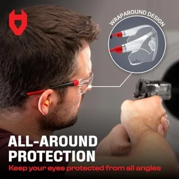 NoCry Clear Safety Glasses - Anti-Fog & UV Protection