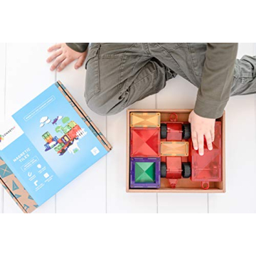 Connetix Tiles 24 Piece Motion Pack for Creative Play
