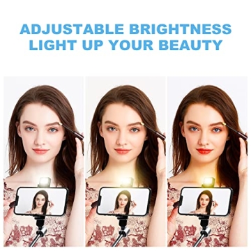 All-in-One Selfie Stick Tripod with LED Light & Remote