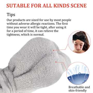 Celosia Spa Headband and Wristband Set for Women