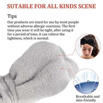 Celosia Spa Headband and Wristband Set for Women