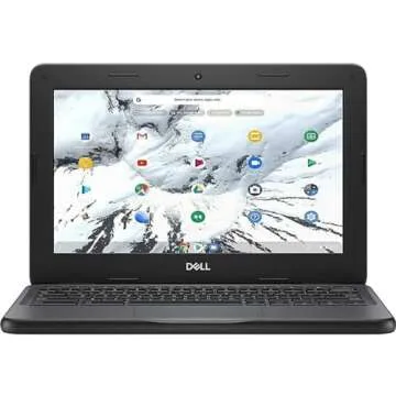 Dell 3100 Intel Celeron N4020 1.1GHz 4GB 32GB Webcam 11.6 Touchscreen Chromebook Chrome OS VH5H8