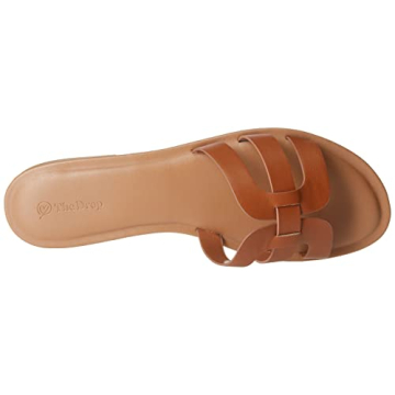 The Drop Women's Monika Sandal, Mocha, 7 B US