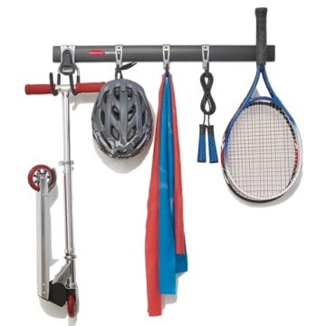 Rubbermaid FastTrack Garage Storage Hooks - Heavy Duty Organizer