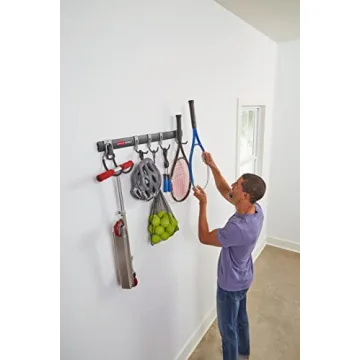 Rubbermaid FastTrack Garage Storage Hooks - Heavy Duty Organizer