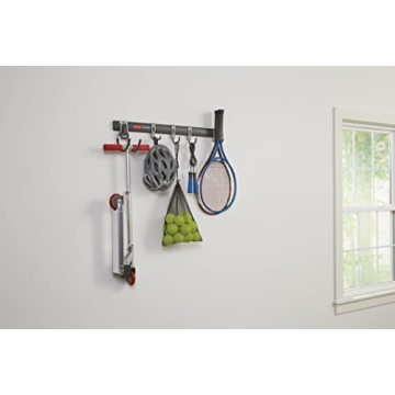 Rubbermaid FastTrack Garage Storage Hooks - Heavy Duty Organizer