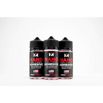 Nano Polymer Adhesive (50ml) - Ultimate 3D Printing Bed & Build Plate Adhesion - No Mess, Non-Toxic,...