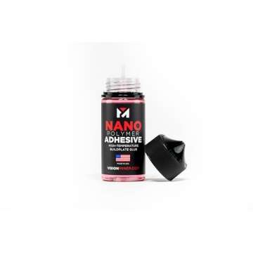 Nano Polymer Adhesive (50ml) - Ultimate 3D Printing Bed & Build Plate Adhesion - No Mess, Non-Toxic, Works for PLA, ABS, PEI, PEEK, Nylon, PC and More. Easy Application, Easy to Clean!