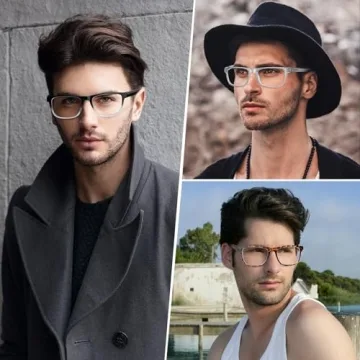 Blue Light Blocking Oversize Reading Glasses for Men