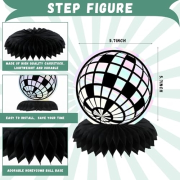 2025 Happy New Year Holiday Honeycomb Centerpieces