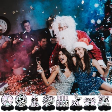 2025 Happy New Year Holiday Honeycomb Centerpieces