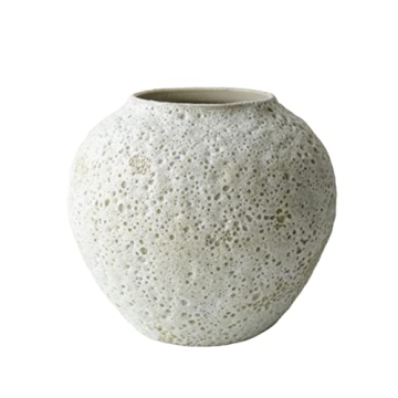 Stylish CozyWel White Ceramic Vase for Home Decor