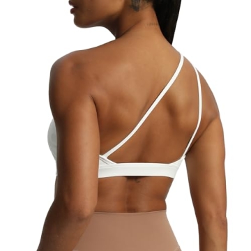 Stylish Aoxjox One Shoulder Sports Bra for Every Body