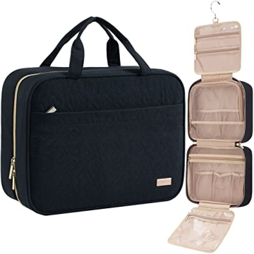 NISHEL Travel Toiletry Bag - Stylish Portable Organizer